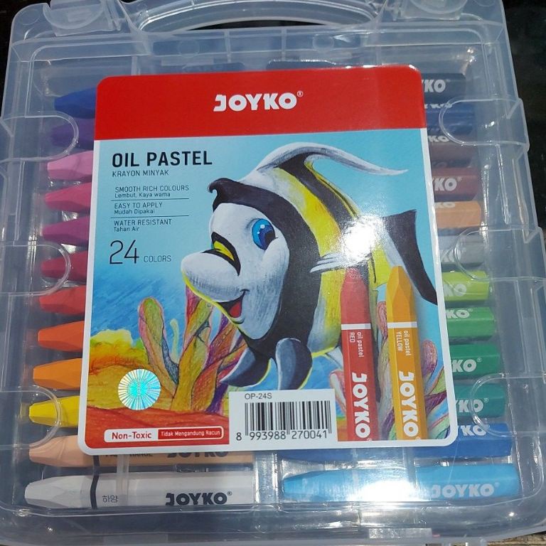 

KODE G23R joyko oil pastel 24 lors krayon minyak