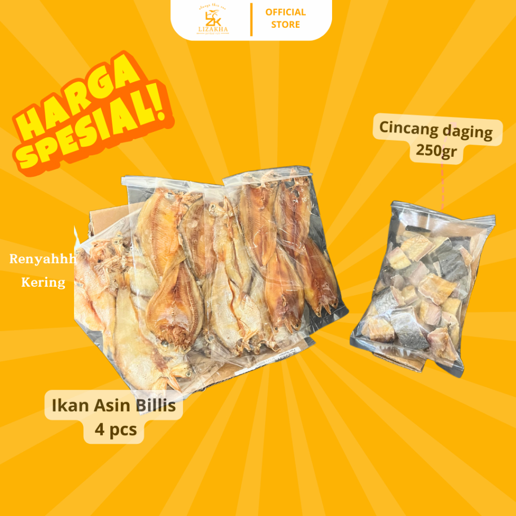

[COD] Cincang daging jambal + Billis 4 (Jambal Roti by Lizakha)