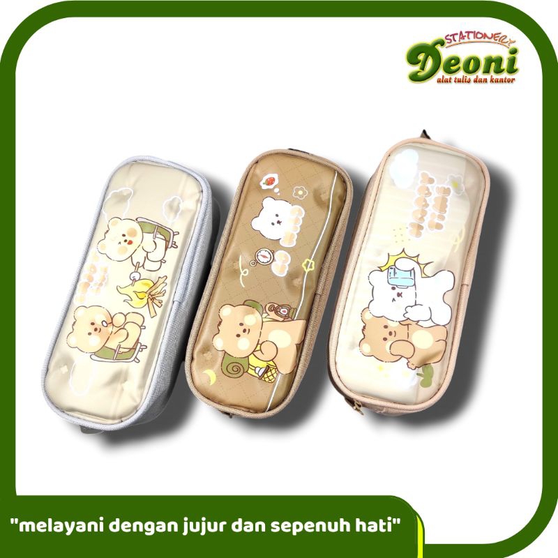 

CHENYU Kotak Pencil Resleting Bear 2038
