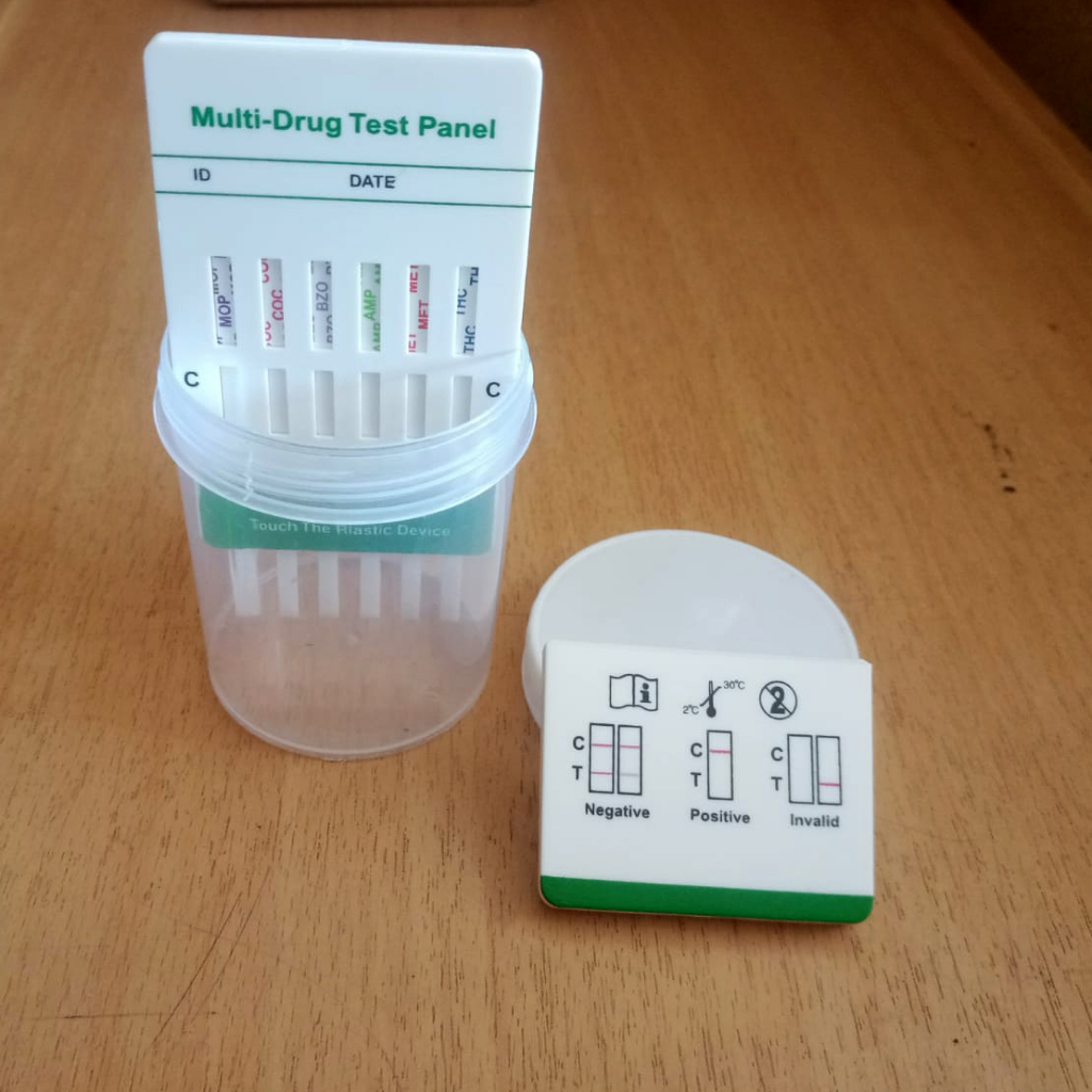 Narkoba Test 6 parameter + Pot Urine Basechek Satuan exp. 2027