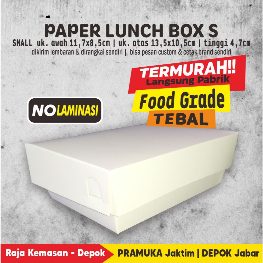 Lunch Box S Ivory Polos No Laminasi