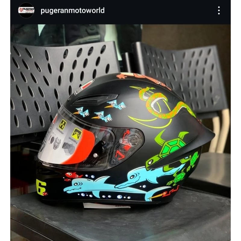 HELM AGV K1 ZOO MATT BLACK