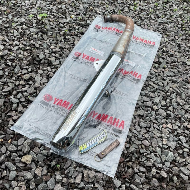 KNALPOT BOBAN ZEUS ORIGINAL BOBAN KNALPOT SETENGAH PLAT