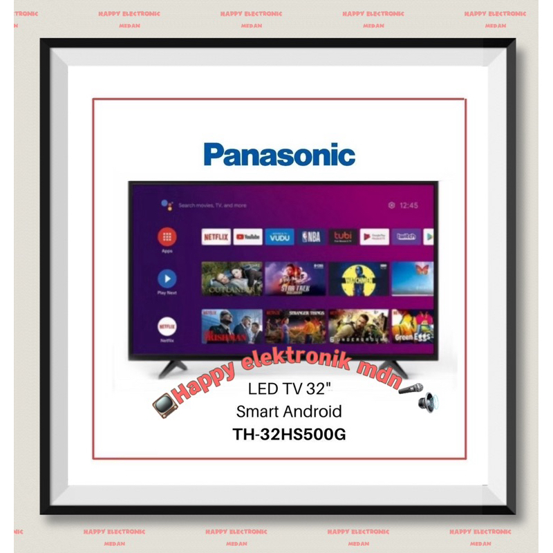 PANASONIC TH 32HS500G / TH-32HS500G ANDROID SMART TV 32 INCH INCI