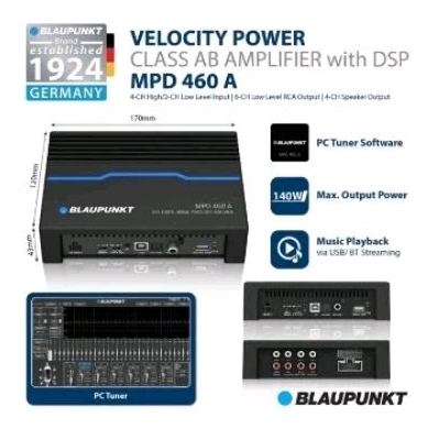 Power Processor Blaupunkt MPD 460A - Processor Bluetooth Blaupunkt MPD 460A - Power Amplifier Blaupu
