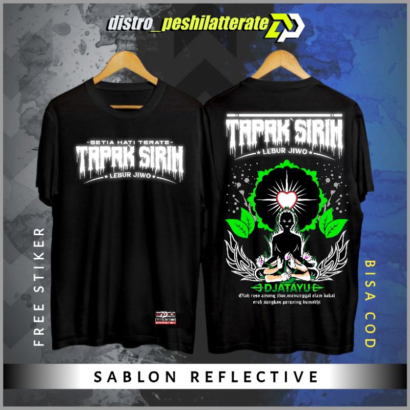 KAOS PSHT TAPAK SIRIH REFLEKTIF DJATAYU 24S