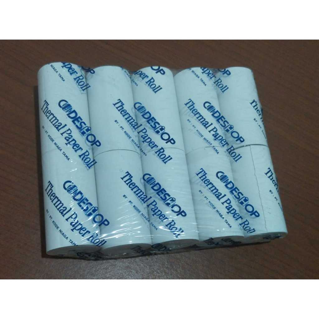 

Kertas Thermal 57mm x 30mm / 57 x 30 Struk Kasir 15 10 5 Roll - 1 ROLL