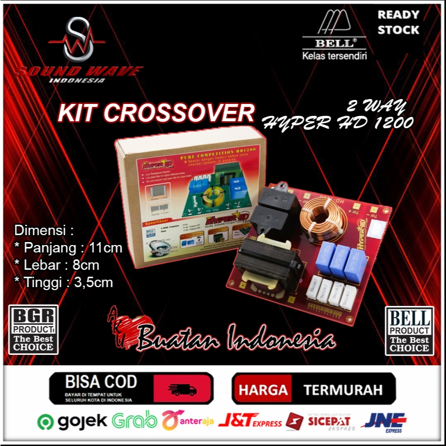 KIT CROSSOVER 2 WAY HYPER HD