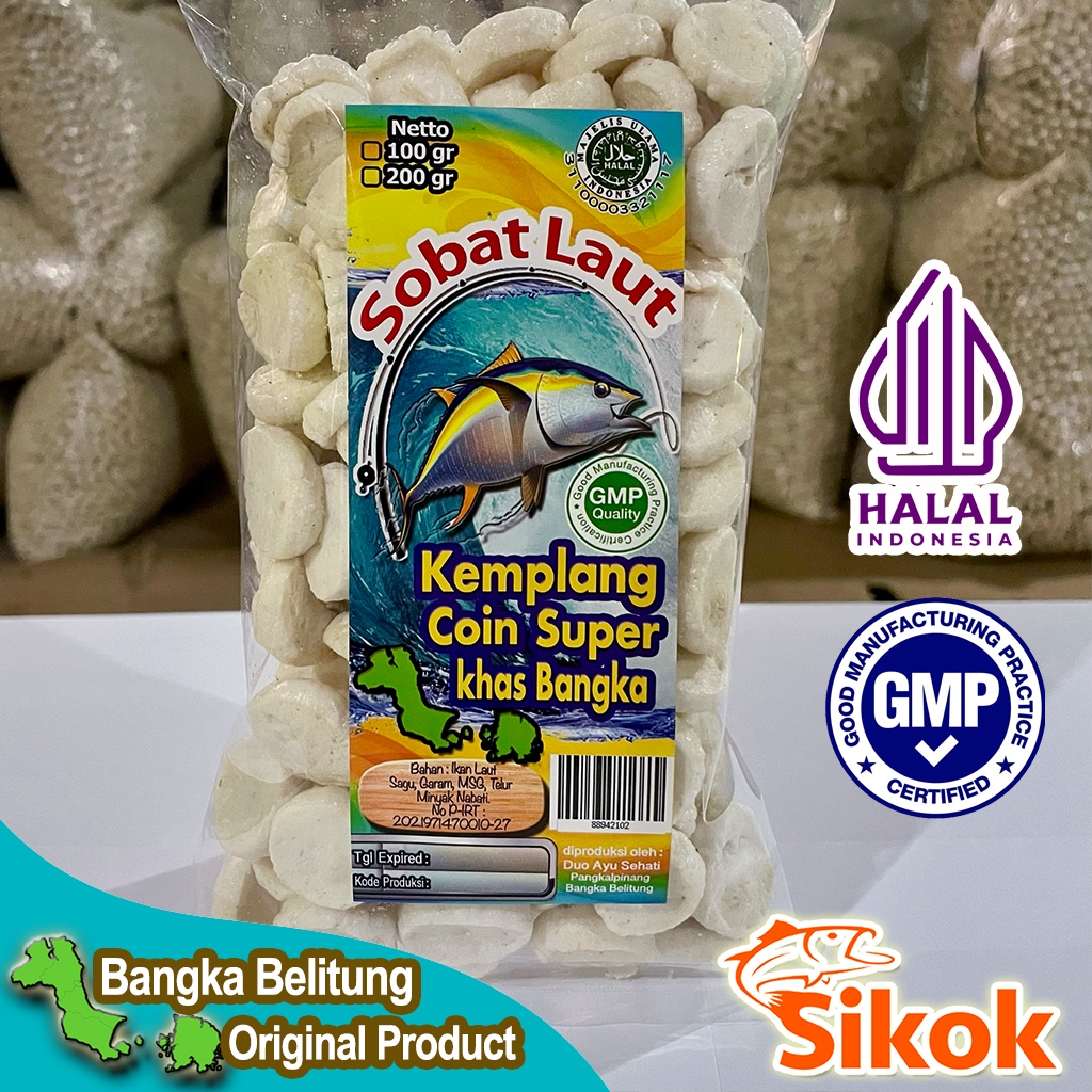 

(SIKOK) SOBAT LAUT KEMPLANG KOIN IKAN SUPER 100gr