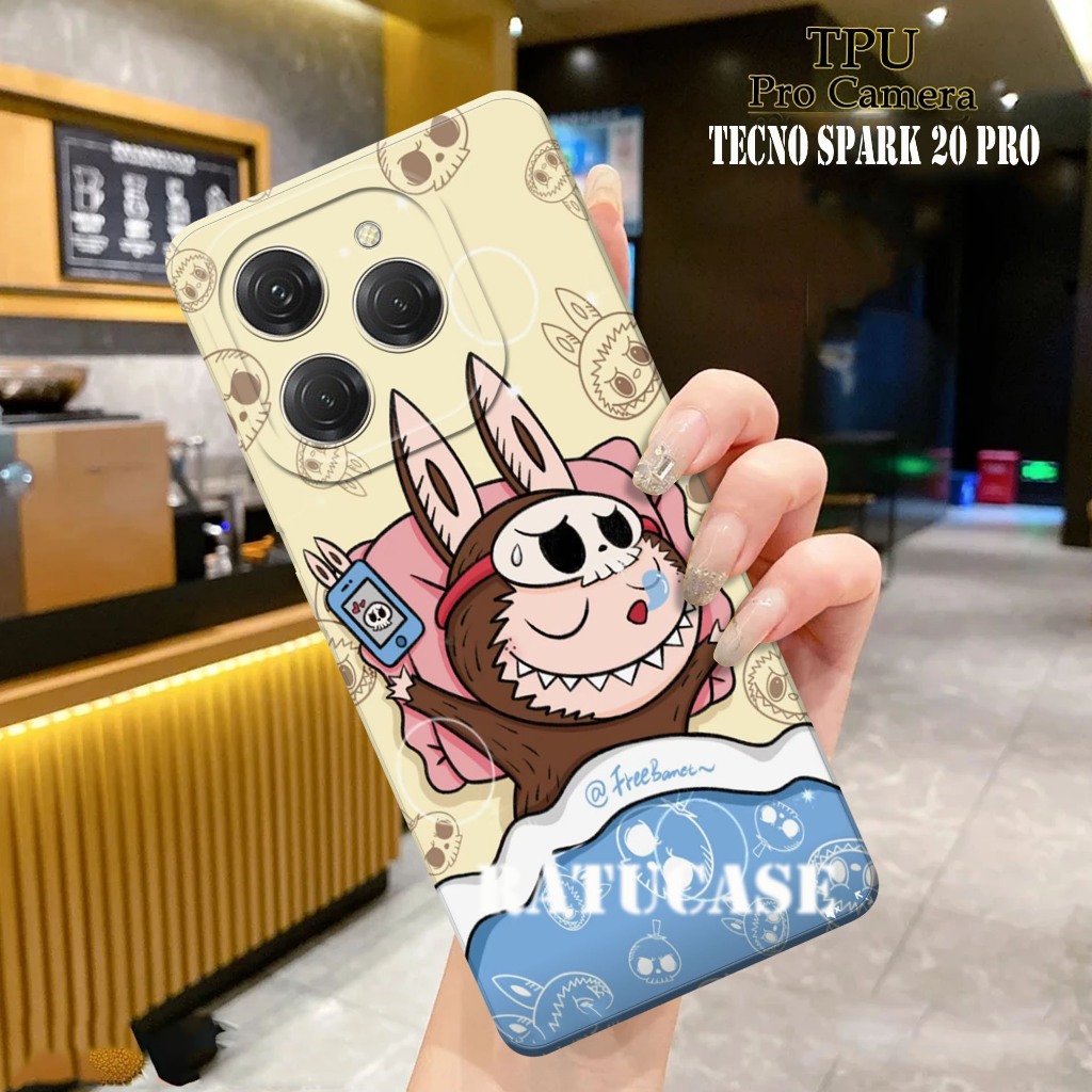 CASE TECNO SPARK 20 PRO SPARK 20 SPARK 20C - Softcase Pro Camera Tecno Spark 20 MOTIF  Case Pro Came