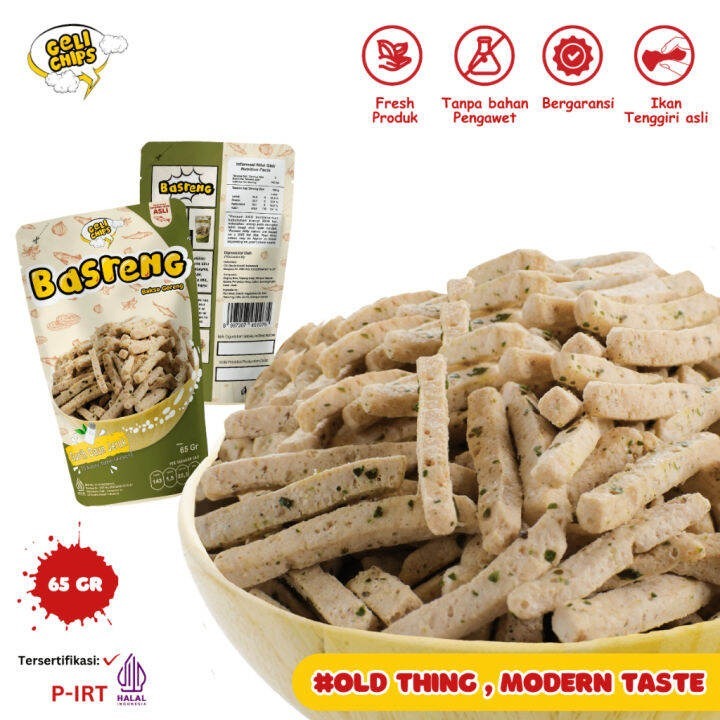 

Geli Chips Basreng Daun Jeruk 65g