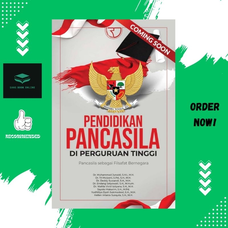 Pendidikan Pancasila di perguruan tinggi Pancasila sebagai filsafat bernegara - Muhammad junaidi
