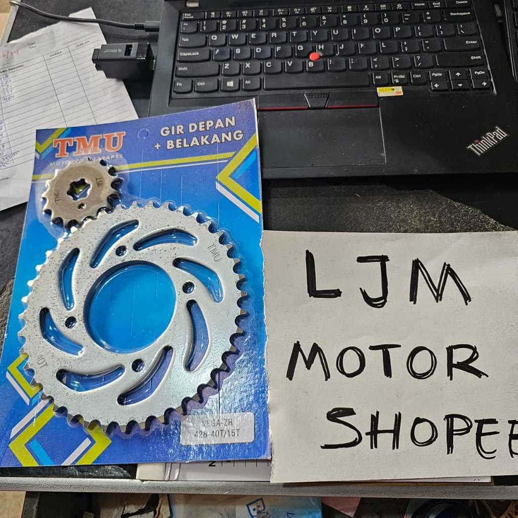gear gir depan belakang vega zr tmu