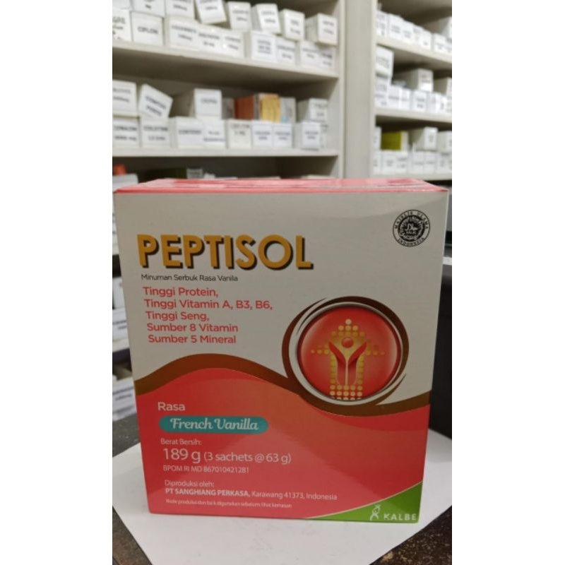 

Minuman Peptisol - Penuhi protein harian