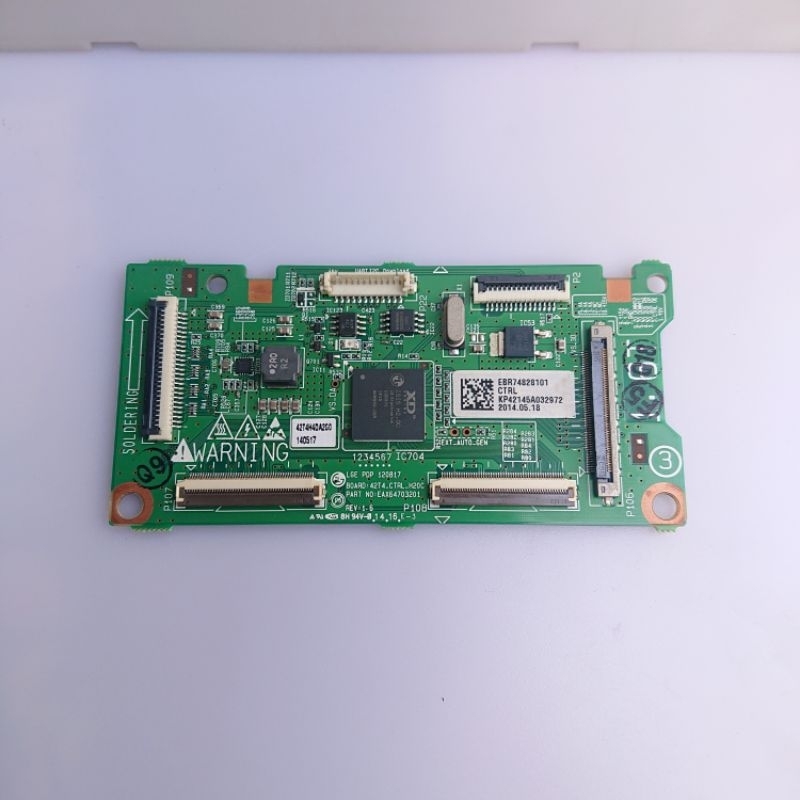 TICON BOARD TV PLASMA LG 42 INCH MODEL 42PN4500 42PN MODUL TCON TIKON LG 42PN4500-TA