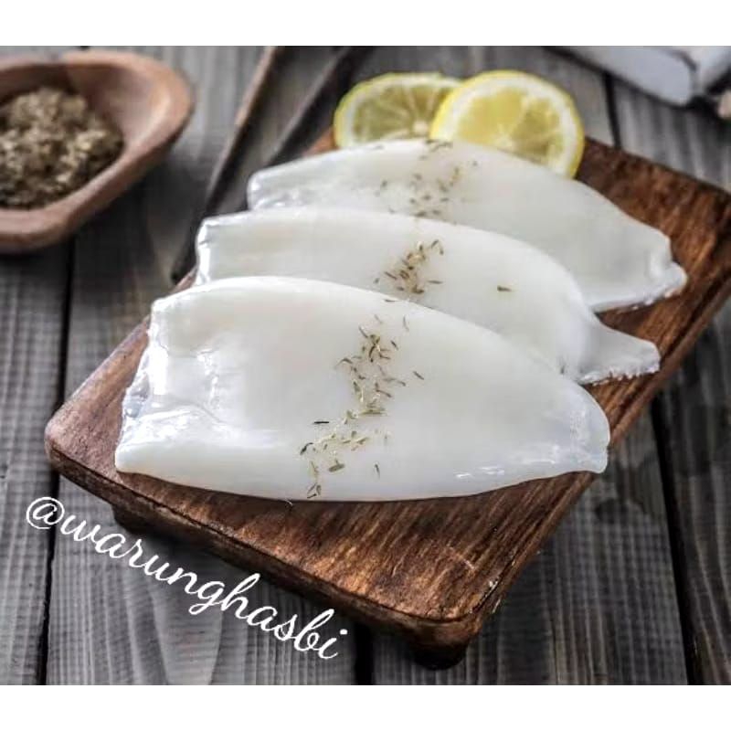 

Cumi kupas tube 500gr