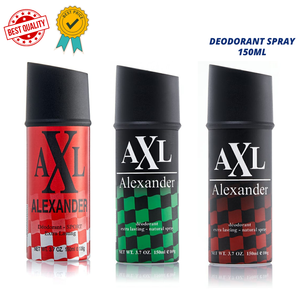 DEODORANT SPRAY AXL ALEXANDER DS QUANTUM 150 ML