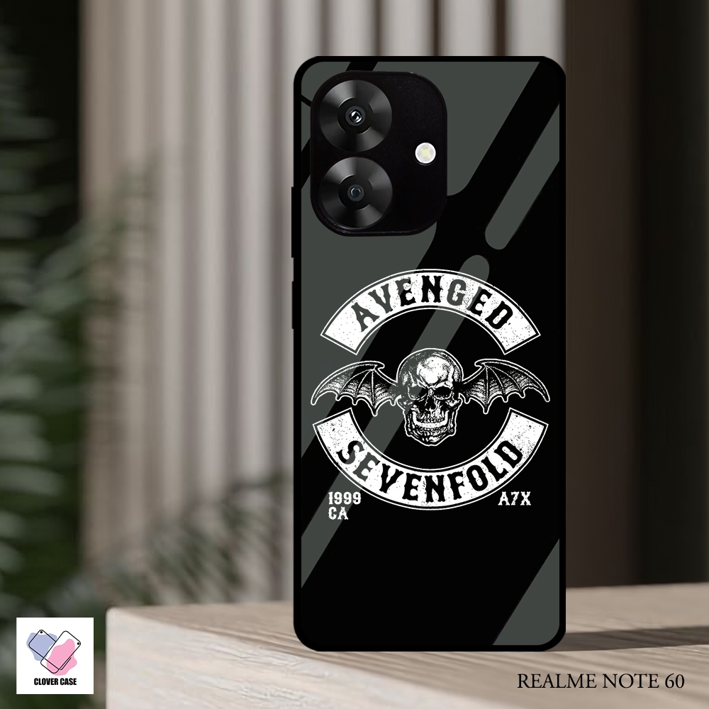 [TH11]  Case Glossy Case | REALME NOTE 60 | CASE KEKINIAN LUCU |  Casing Hp Kilau Motif AVENGED SEVE