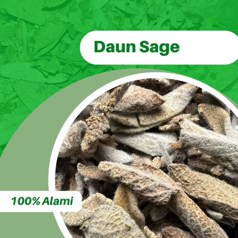 

1KG DAUN SAGE LEAF 100% ASLI