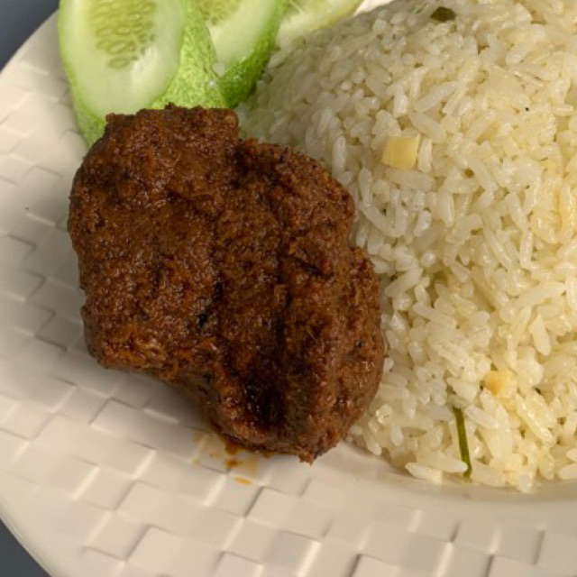 

1 potong rendang