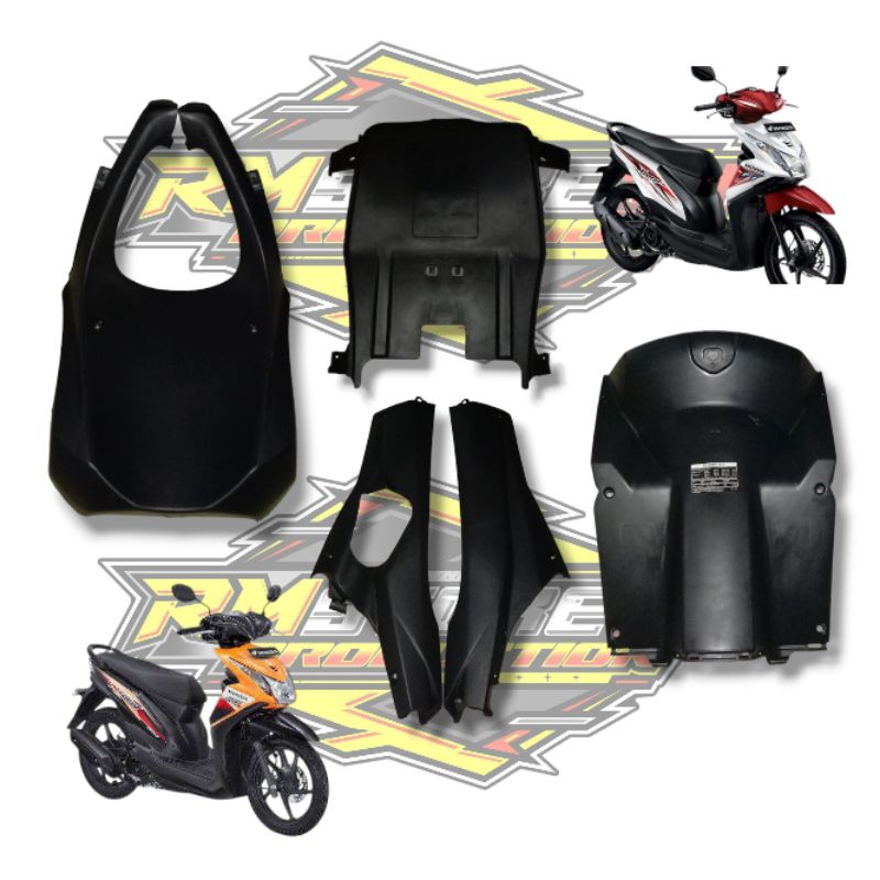 PROMO !! DEK KOLONG + DEK PARUH LUMPUR + DEK L/R + DEK KOLONG + KUNCI BAWAH - MOTOR HONDA BEAT FI TA