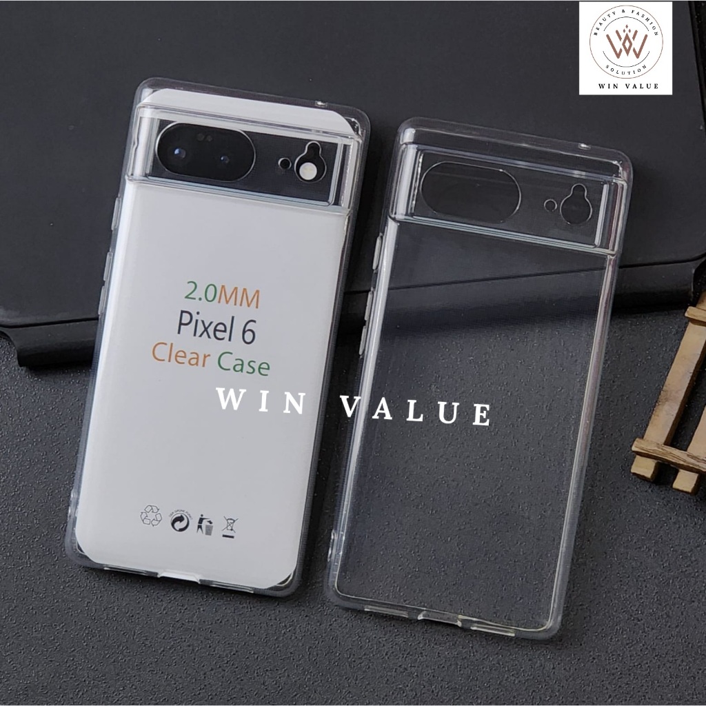 Google Pixel 6 Google Pixel 6A Google Pixel 6 Pro Clear Case Bening 2.0mm Softcase clear case Google