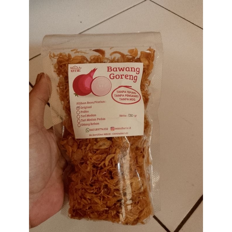 

Bawang Goreng Udang Rebon