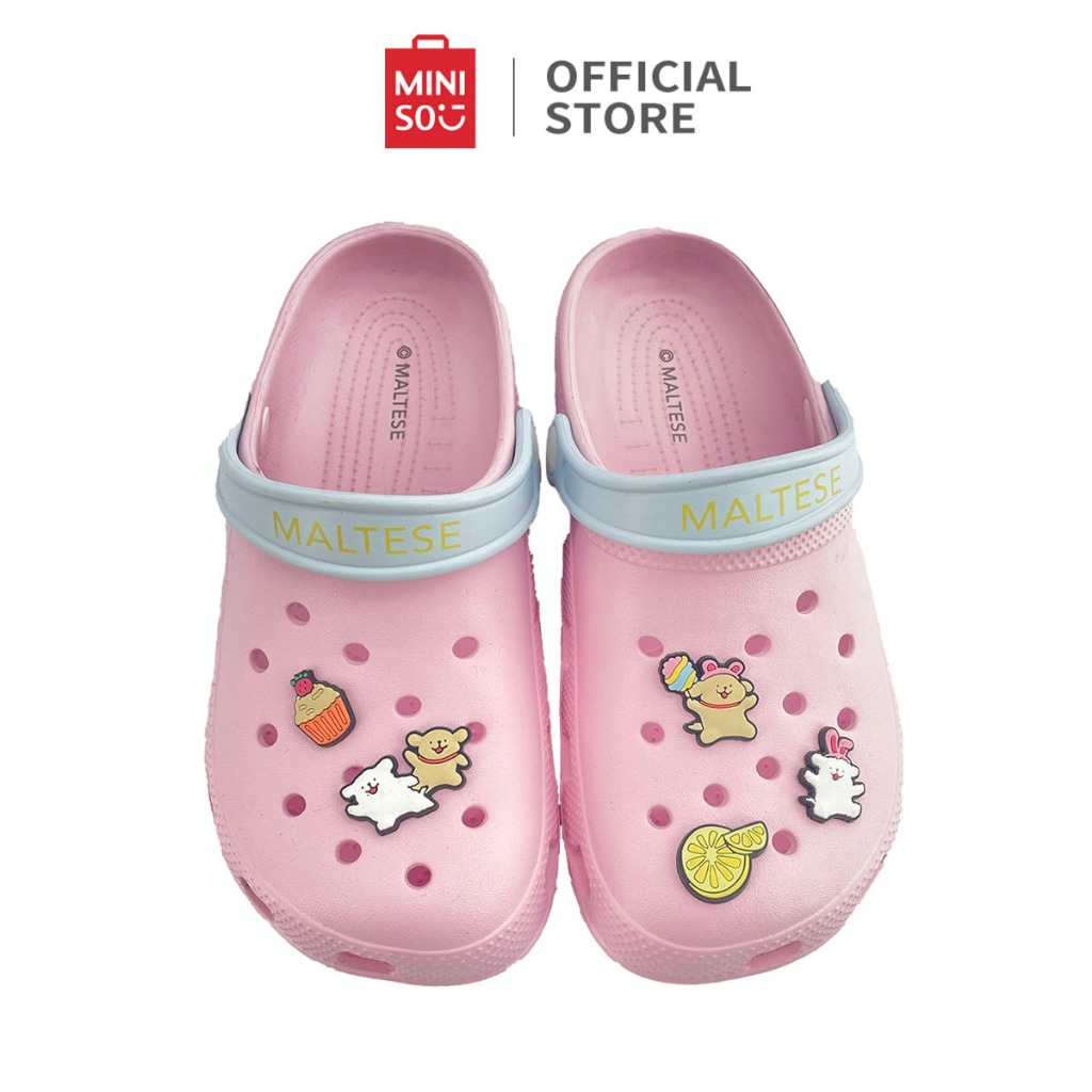 Miniso Maltese Collection Women's Slippers Sandal Wanita Ringan dan Didak Licin EVA Sandal Mode