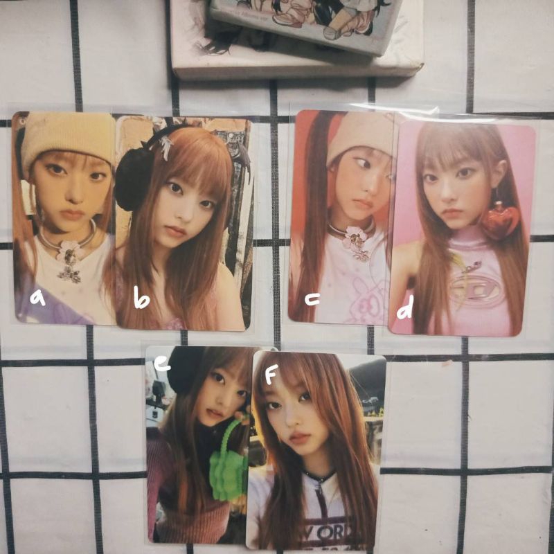 HAERIN NEWJEANS OFFICIAL PHOTOCARD OMG