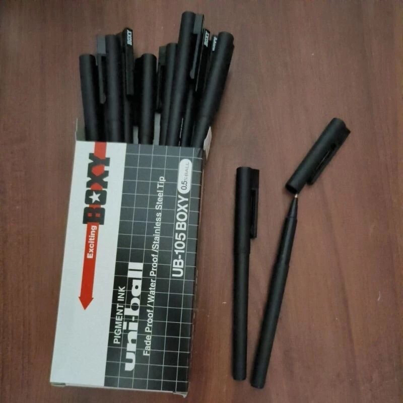 

Pulpen BOXY UB 105 Pigment Ink