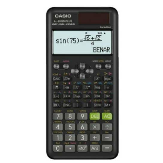 

Langka ORINAL CASIO FX 991 ID PLUS KALKULATOR ILMIAHSEKOLAH SCIENTIFIC CALCULATOR