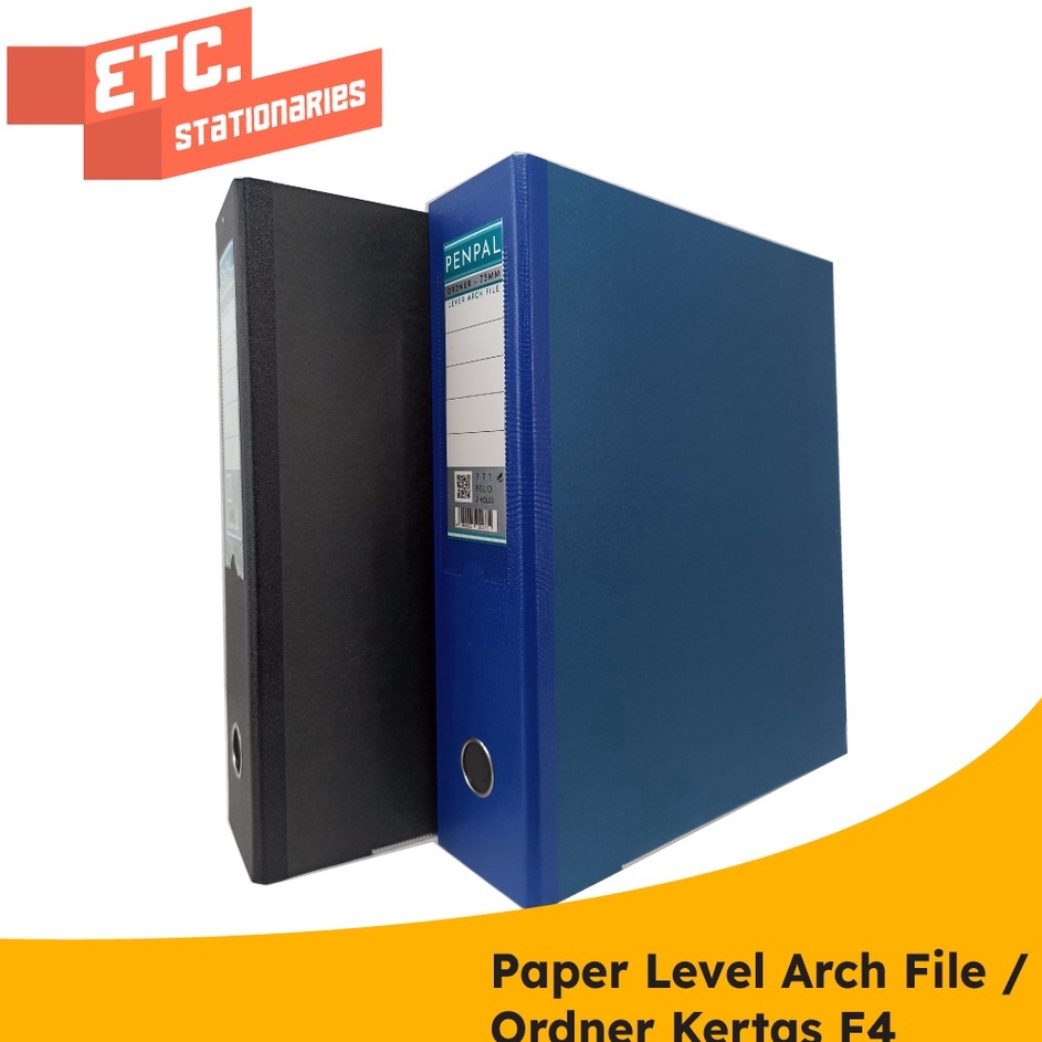 

HJ6 Penpal Paper Lever Arch File Ordner Kes Folio F4 PL771