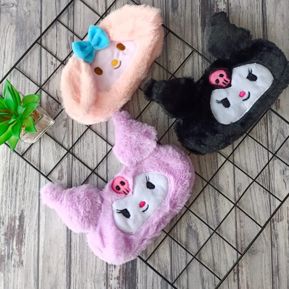 

Terbaik Dompet Kosmetik Tempat Pensil Karakter Bahan Bulu