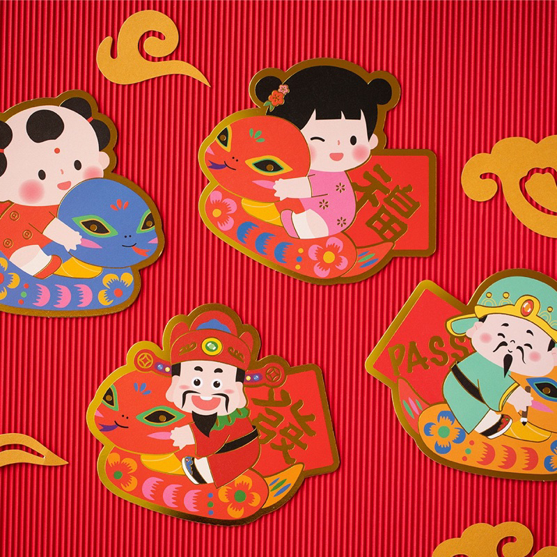

angpao ular (12 pcs) kecil lucu tahun baru imlek shio snake 2025