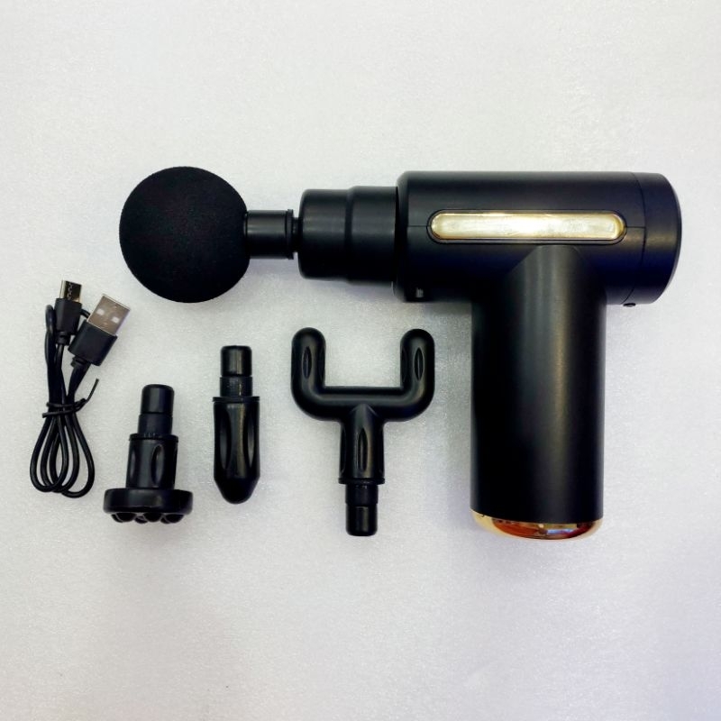 Alat Pijat Portable Elektrik - Fascial Massage Gun - Smart Fascial Massage Gun - Alat Pijat elektrik
