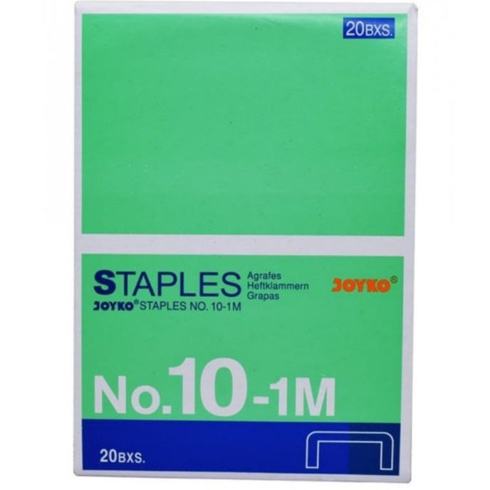 

HJ6 Isi Staples Joyko No 1 1m 1pak2kotak