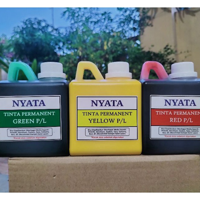 

Ekstra TINTA PERMANENT STEMPEL PADBAK basic dyes ISI ml