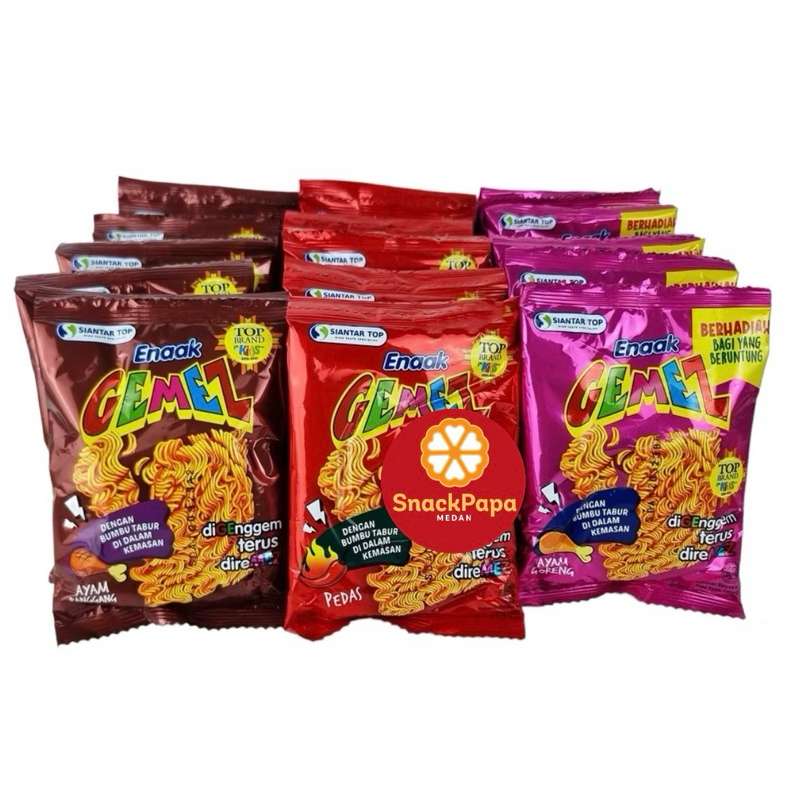 

MIE GEMEZ ENAAK 1 RENCENG ISI 10 BUNGKUS | SNACK VIRAL MIE GEMEZ SIANTAR TOP| ENAAK GEMEZ