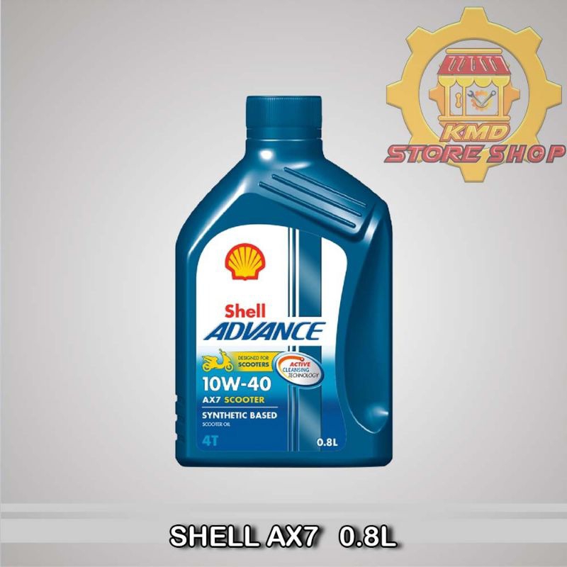 Oli Shell AX7 0,8L | Oli Shell AX7 0,8 Liter
