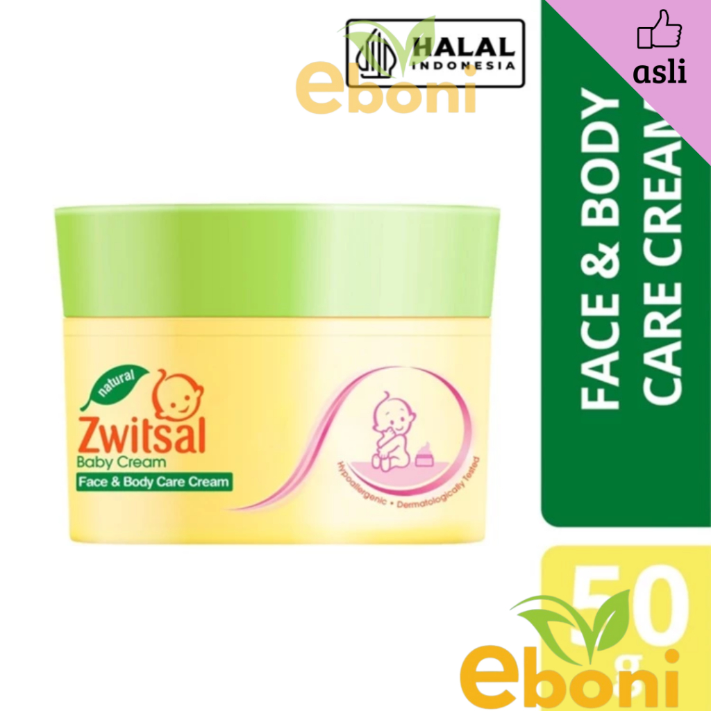 Zwitsal Face & Body Cream 50gr - Zwitsal Baby Cream