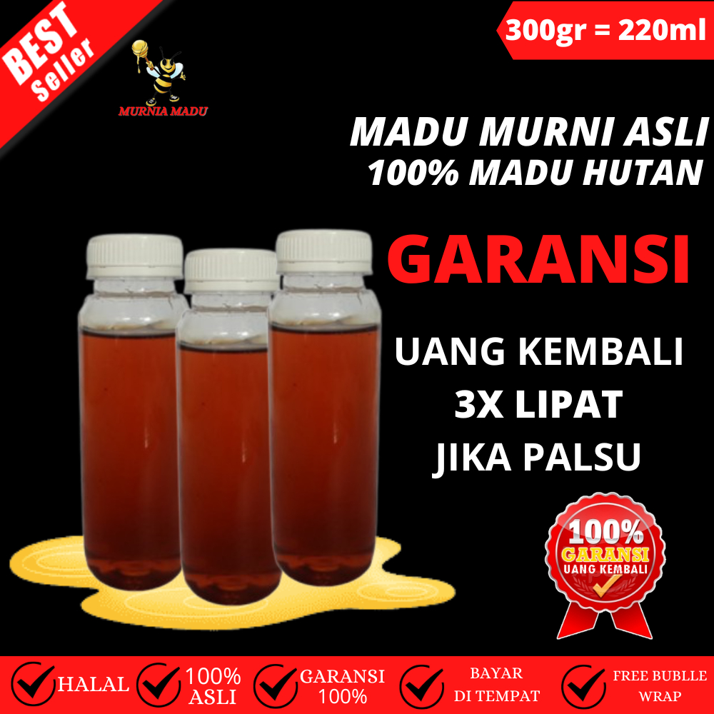 

Madu Murni Asli 1 Kg Kalimatan 100% - Madu Hutan Asli Pure Honey