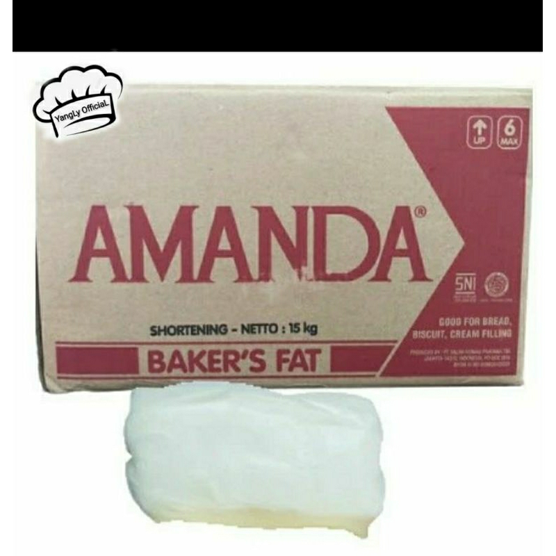 

Margarin Putih Amanda Repack 250gr /Baker's Fat /Best Price