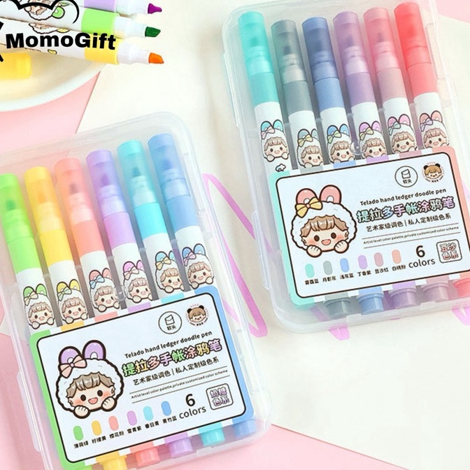 

Terbaru Hhlhter 6 Warna Pastel Doodle Pen 1 Set 6 Pcs Buat Jurnaling Edisi Dodogirl TLD137