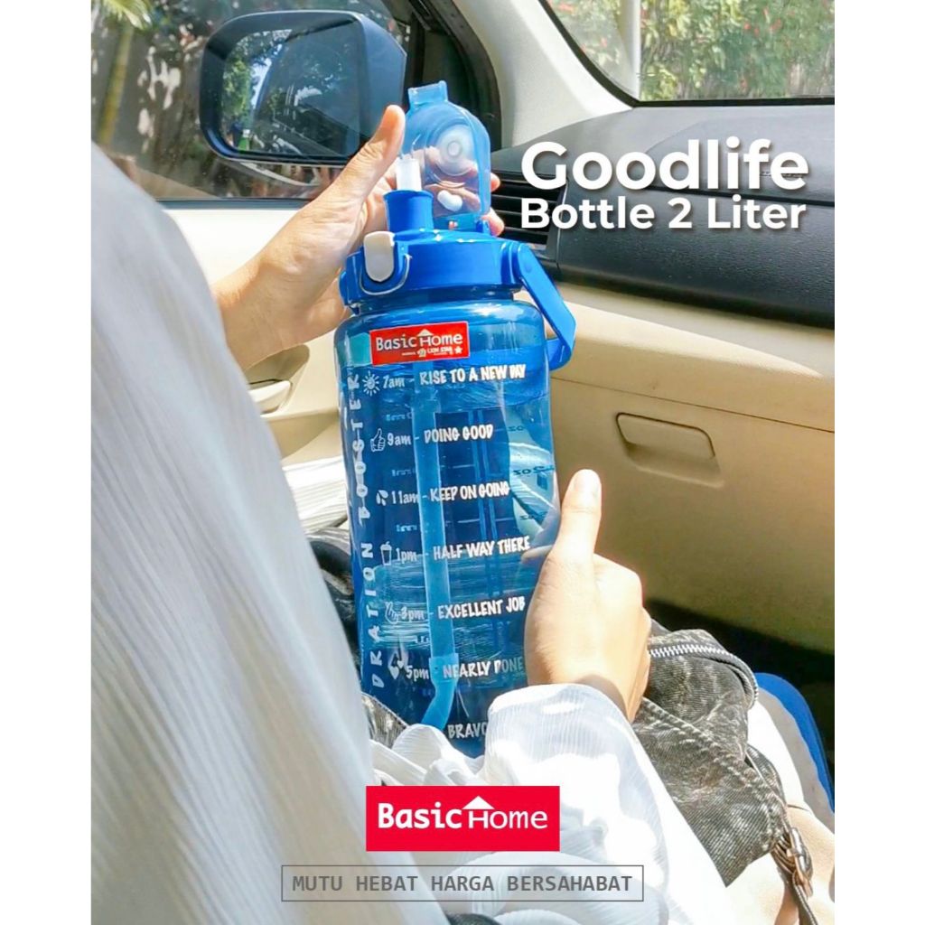BOTOL MINUM DEWASA BASIC HOME LION STAR GOODLIFE BOTTLE 2LT BNN-5