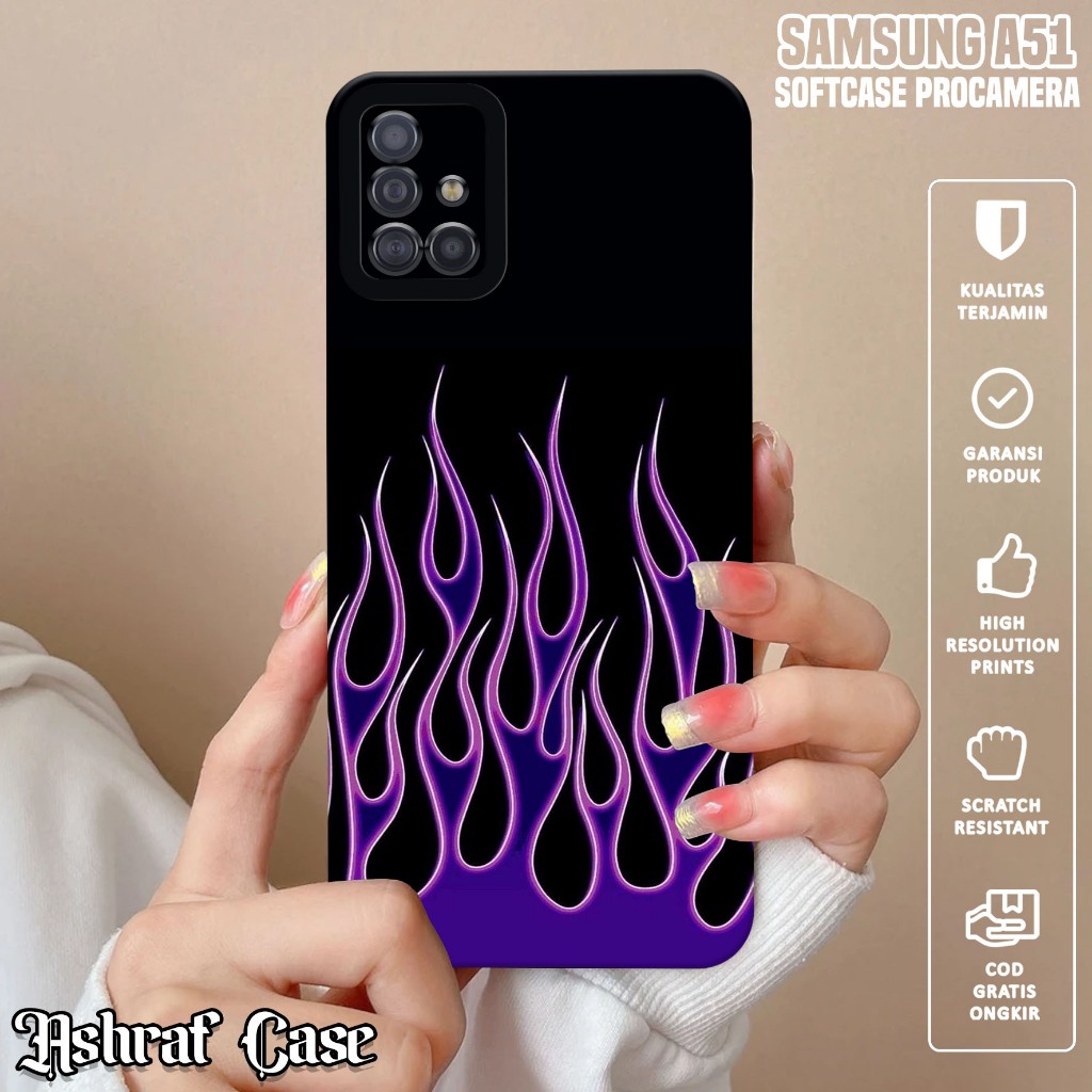 Case Samsung A51 - Casing Hp Samsung A51 ( FIRE ) Silikon Hp Samsung A51 - Softcase Hp - Softcase Gl