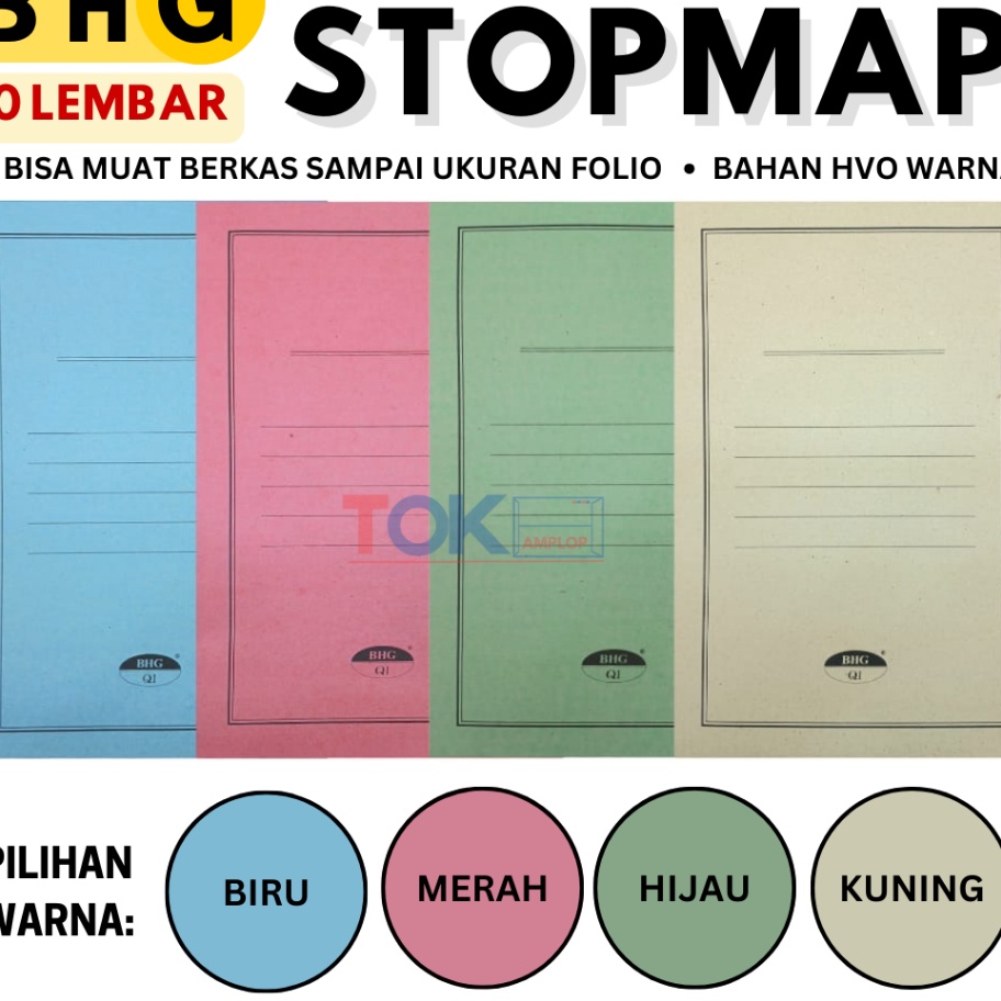 

KP8 Stopmap Kes Map Kes isi 5pcs