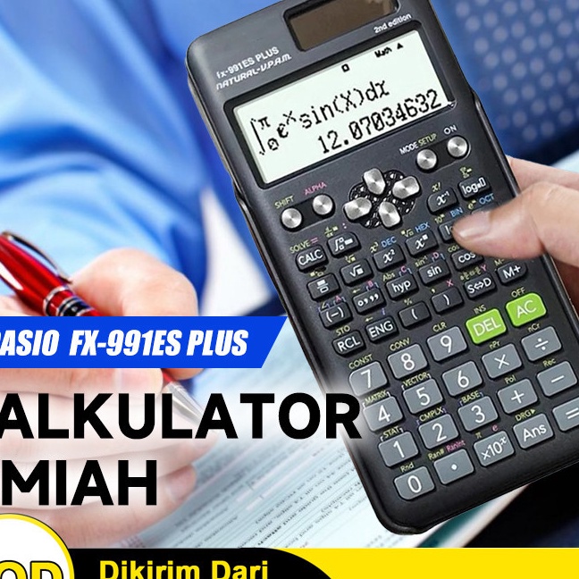 

Ekstra Casio FX82MS Kalkulator Calculator Casio FX991ES PLUS Poble Scientific Calculators Accounting LED Electric Counter Students School Office