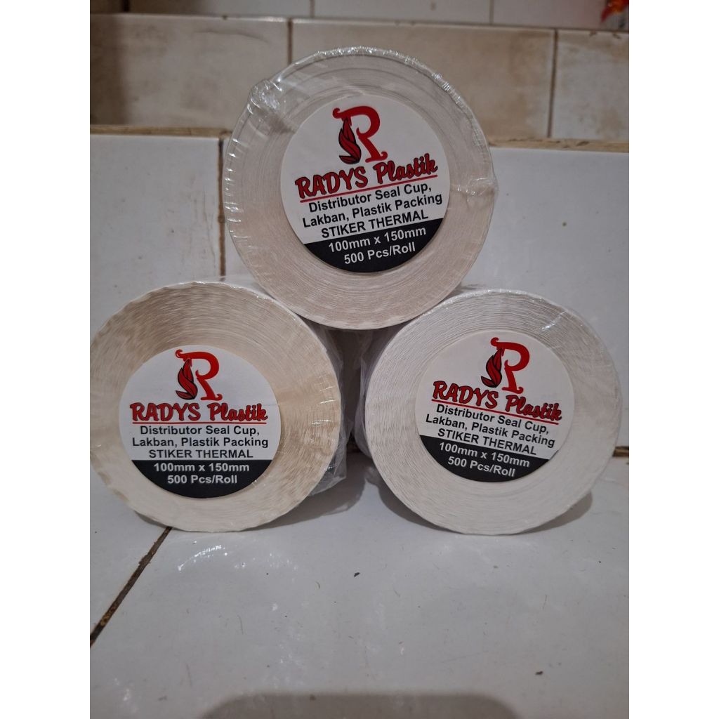 

LABEL THEMAL 100X150 ISI 500PCS