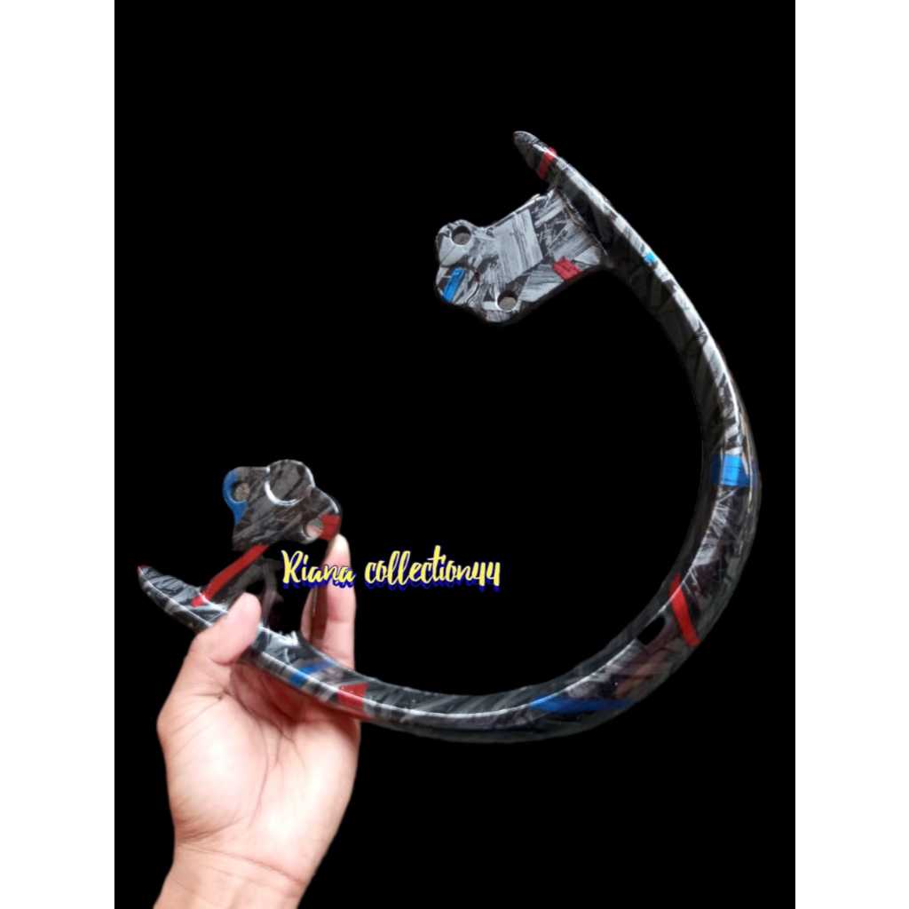 BEHEL SCOOPY CARBON WTP / BEGEL SCOOPY 2015 - 2024 MOTIP CARBON WTP BAHAN ALUMUNIUM