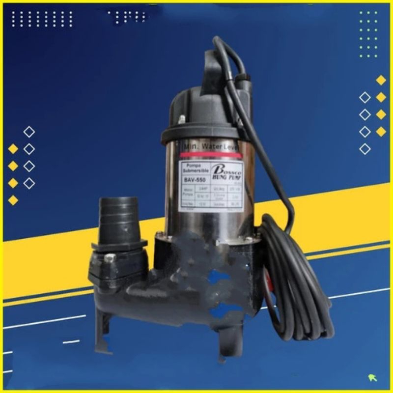 Pompa Celup Kolam Air Kotor BOSSCO BAV-550 Pompa Celup Air Kotor 2inch